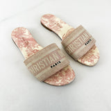 Christian Dior Dway Slides Size 35