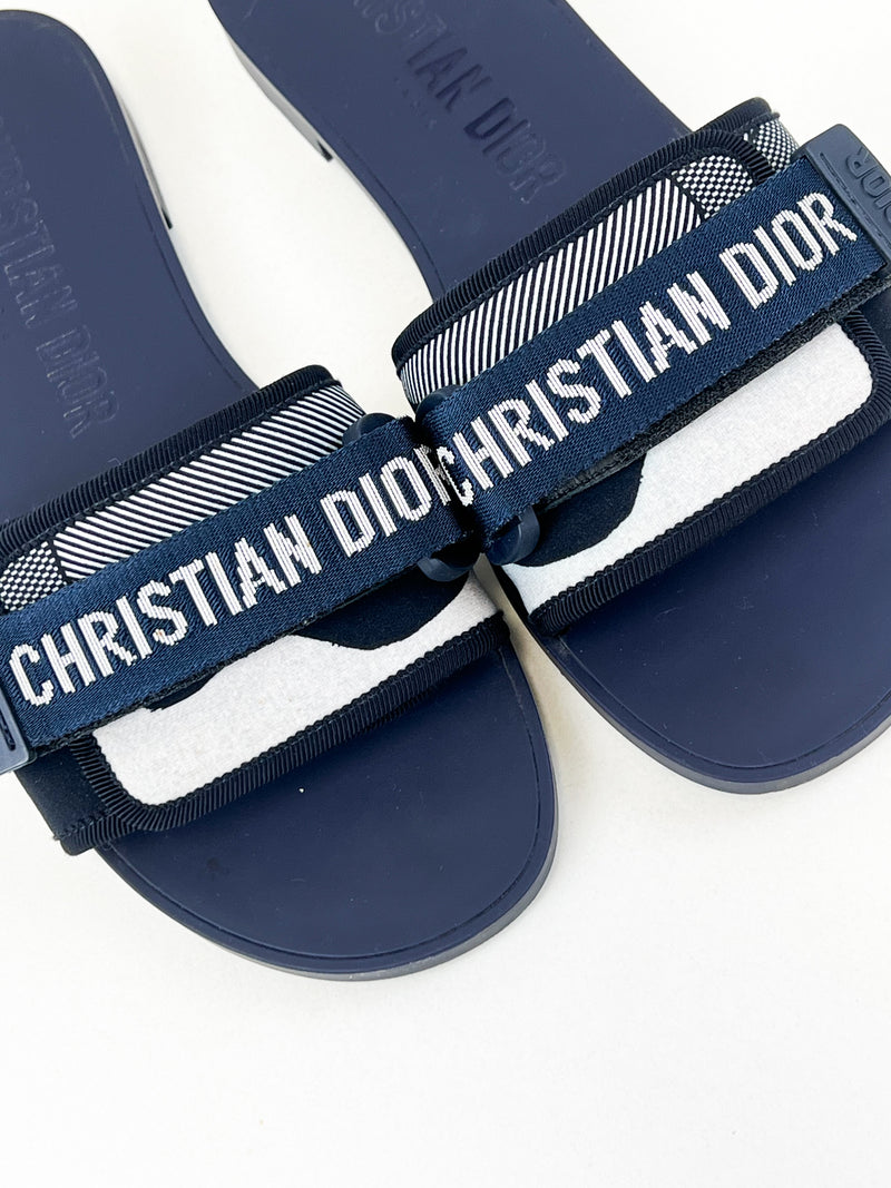 Christian Dior Revolution Slides Size 38