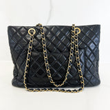 Chanel Black CC Lambskin Tote