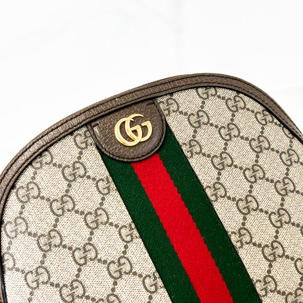 Gucci Ophidia Printed Coated-Canvas Shoulder Bag