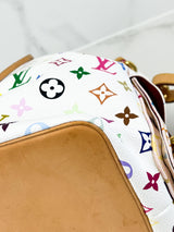 Louis Vuitton Multicolour White Monogram Petit Noe