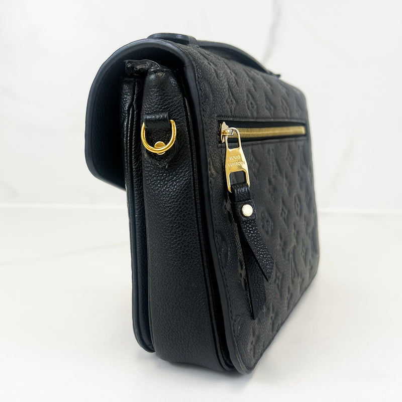 Louis Vuitton Empreinte Black Pochette Metis