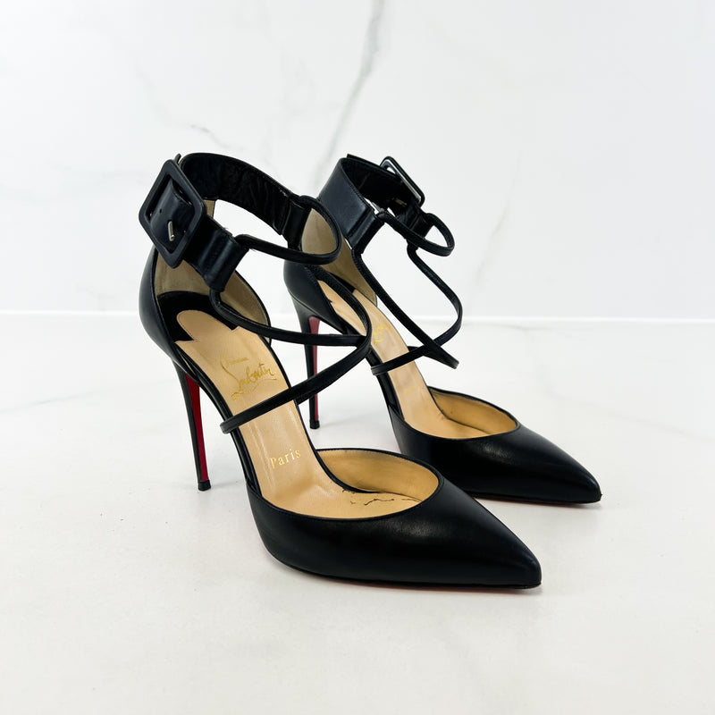 Christian Louboutin Suzanna 100 Nappa Pump Size 38