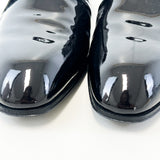 Louis Vuitton Black Monogram Patent Leather Oxford Dress Shoe Size 7