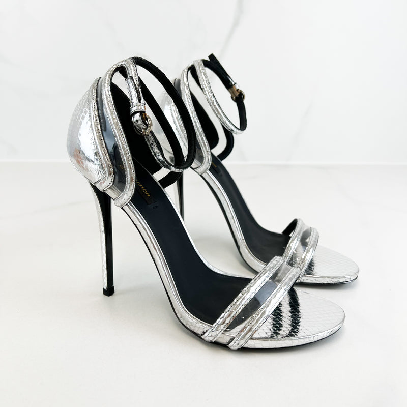 Louis Vuitton 120 Metallic Sandal Size 39