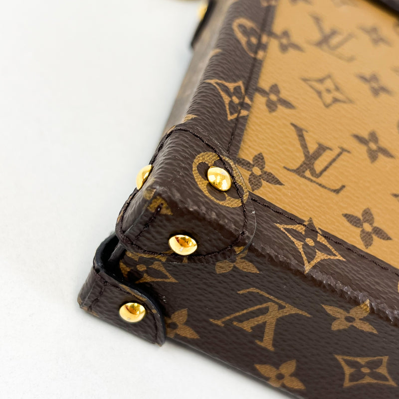 Louis Vuitton Reverse Pochette Trunk Vertical Bag