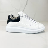 Alexander McQueen Mens White & Black Oversized Sneaker Size 40