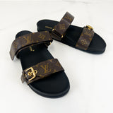 Louis Vuitton Bom Dia Flat Comfort Mule Size 42