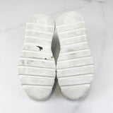 Fendi Motif Mesh ‘High’ White Sneakers Size 40