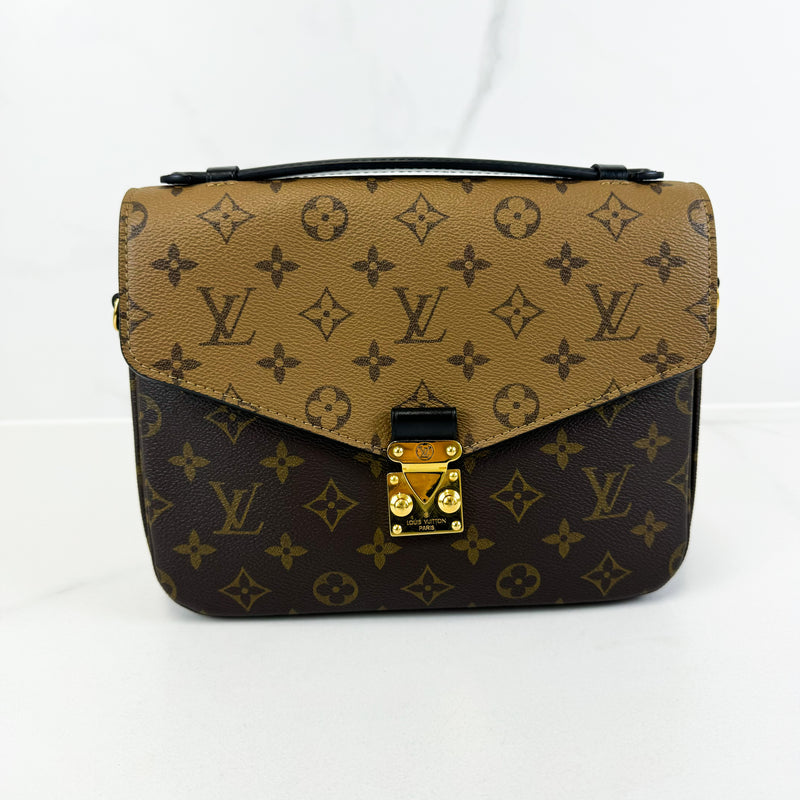 Louis Vuitton Monogram Reverse Pochette Metis