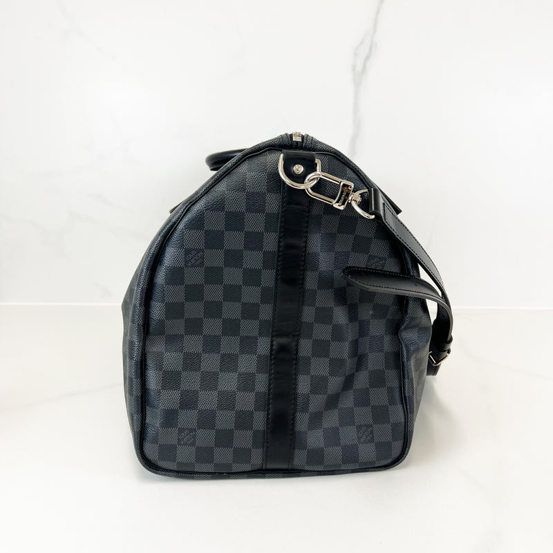 Louis Vuitton Keepall 55 in Damier Graphite Canvas