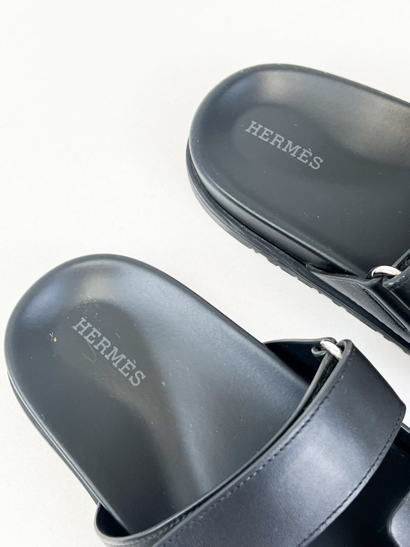 Hermes  Chypre Sandals Size 38