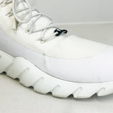 Fendi Motif Mesh ‘High’ White Sneakers Size 40