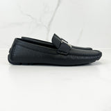 Louis Vuitton Men's Monte Carlo Calfskin Black Loafers Size 9