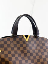 Louis Vuitton Damier Ebene Kensington Bowling Bag