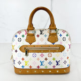 Louis Vuitton White Monogram Multicolour Alma PM