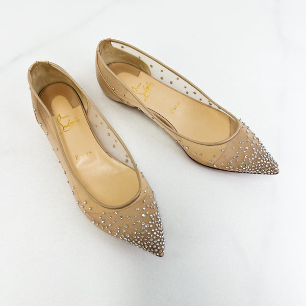 Christian Louboutin Follies Strass Size 38.5