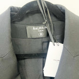 Balmain Blazer with Gold Buttons in Black