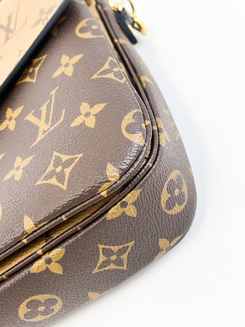 Louis Vuitton Monogram Reverse Pochette Metis