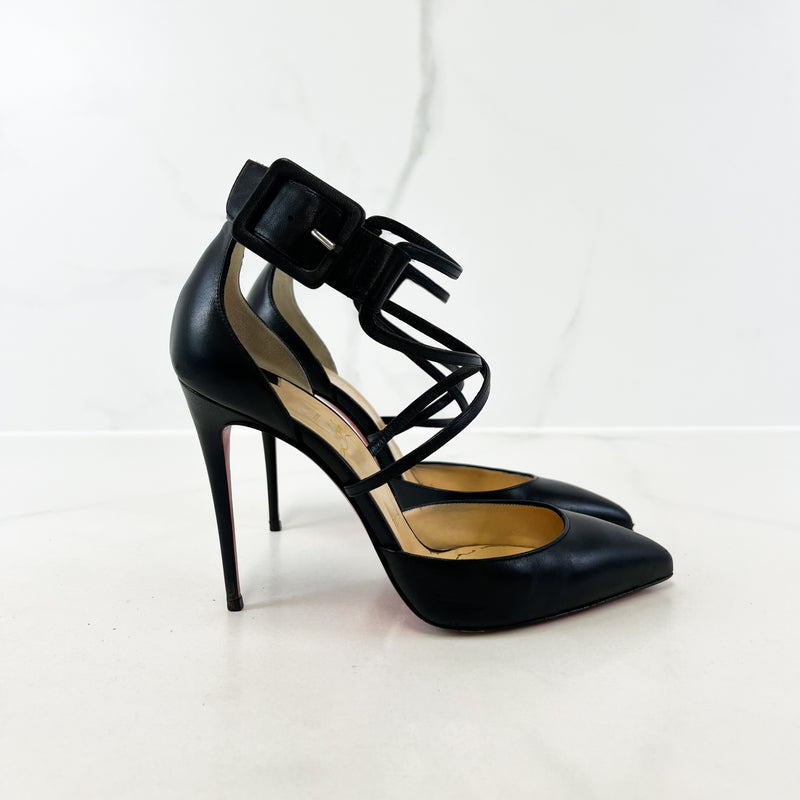 Christian Louboutin Suzanna 100 Nappa Pump Size 38