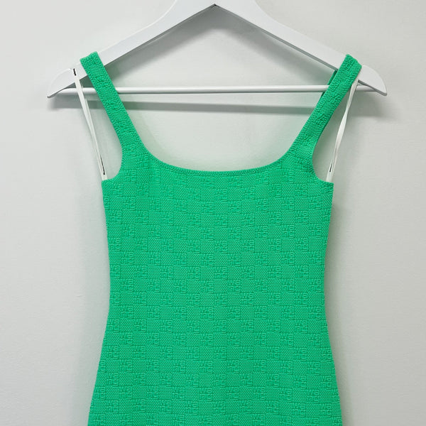 Alexander Wang Logo Bodycon Dress Size XS