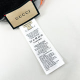 Gucci GG Jacquard Jersey Black/Orange Leggings Size Small