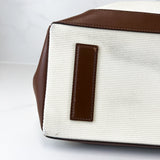 Tom Ford White Canvas Tote Bag