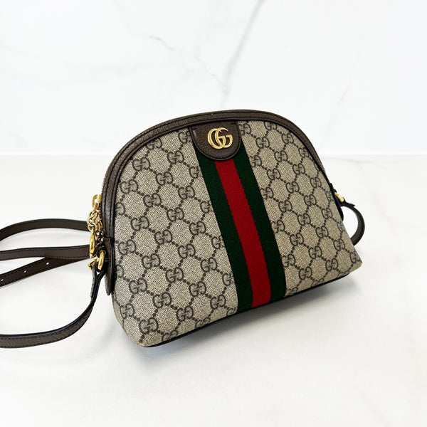 Gucci Ophidia Printed Coated-Canvas Shoulder Bag