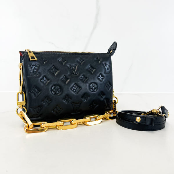 Louis Vuitton Black Coussin BB