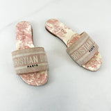 Christian Dior Dway Slides Size 35