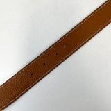 Hermes H Belt Bucket & Reversible Leather Strap Size 80