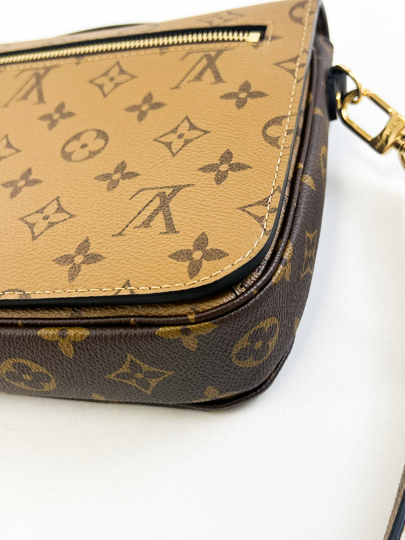 Louis Vuitton Monogram Reverse Pochette Metis