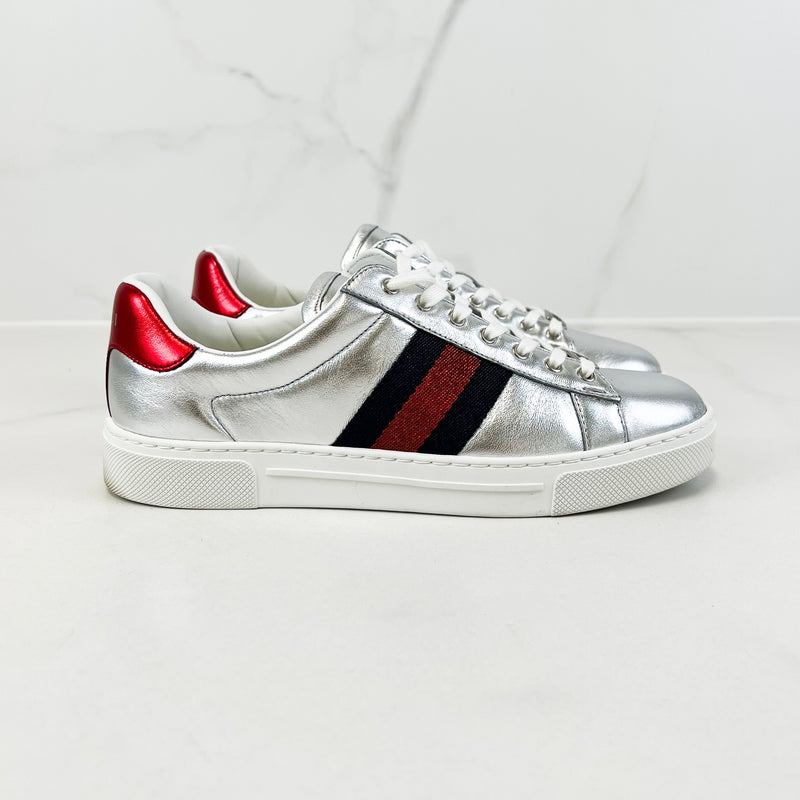 Gucci Ace Web Sneaker Size 36