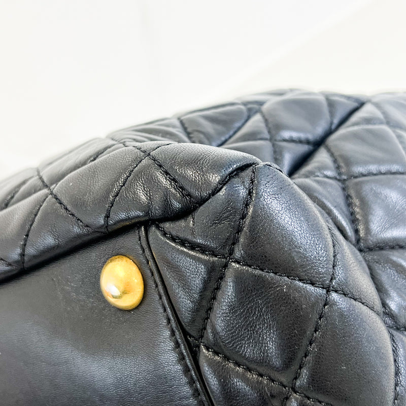 Chanel Black CC Lambskin Tote