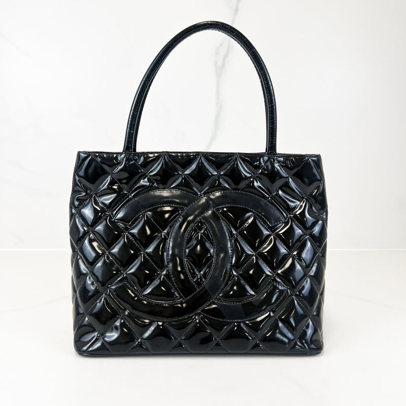 Chanel CC Vintage Tote Shoulder Bag