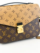 Louis Vuitton Monogram Reverse Pochette Metis