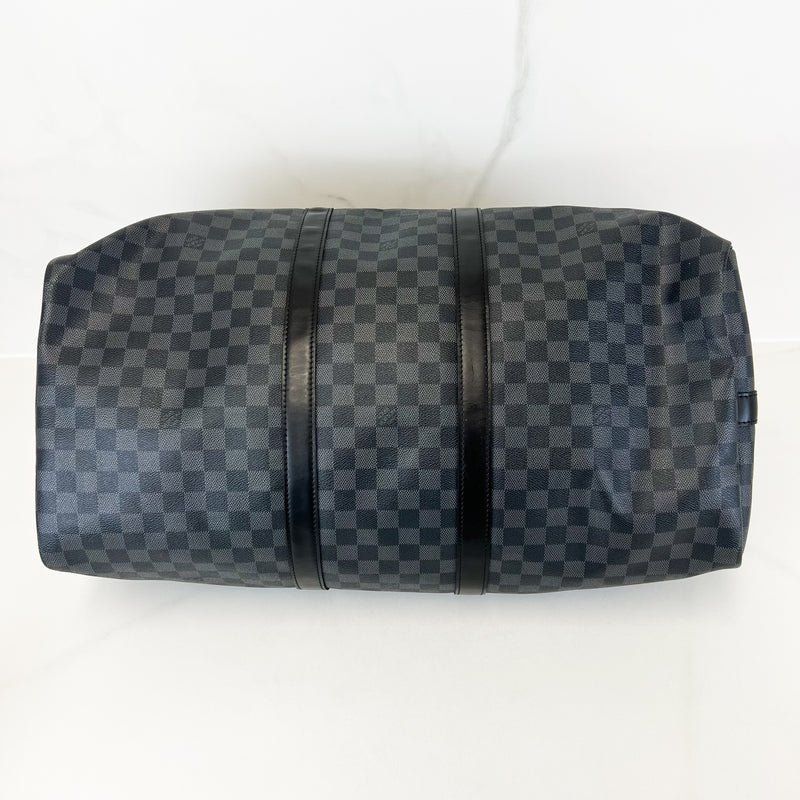 Louis Vuitton Keepall 55 in Damier Graphite Canvas