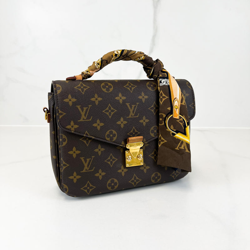 Louis Vuitton Monogram Canvas Pochette Metis