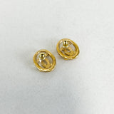 Chanel CC Stud Earrings