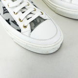 Louis Vuitton Monogram Black & White Stellar Sneaker Size 36.5