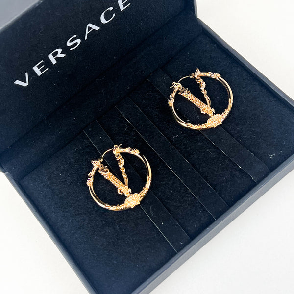 Versace Hoop Earrings