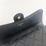 Chanel Classic Caviar Long CC Wallet