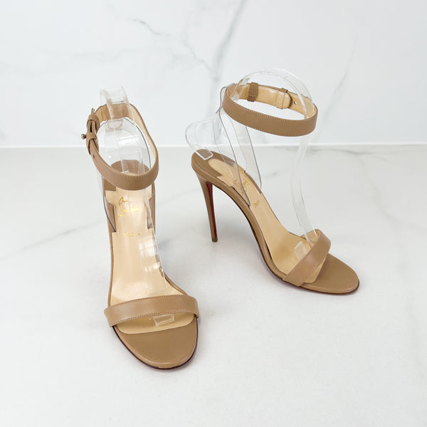 Christian Louboutin Condora Queen Leather Sandal Size 36