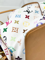 Louis Vuitton Multicolour White Monogram Petit Noe