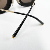 Dolce & Gabanna Crystal Embellished Logo Sunglasses