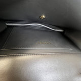 Chanel Silver Calfskin Large Shoulder Bag