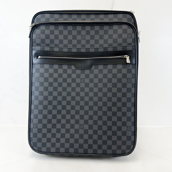 Louis Vuitton Horizon 55 Luggage Bag in Graphite