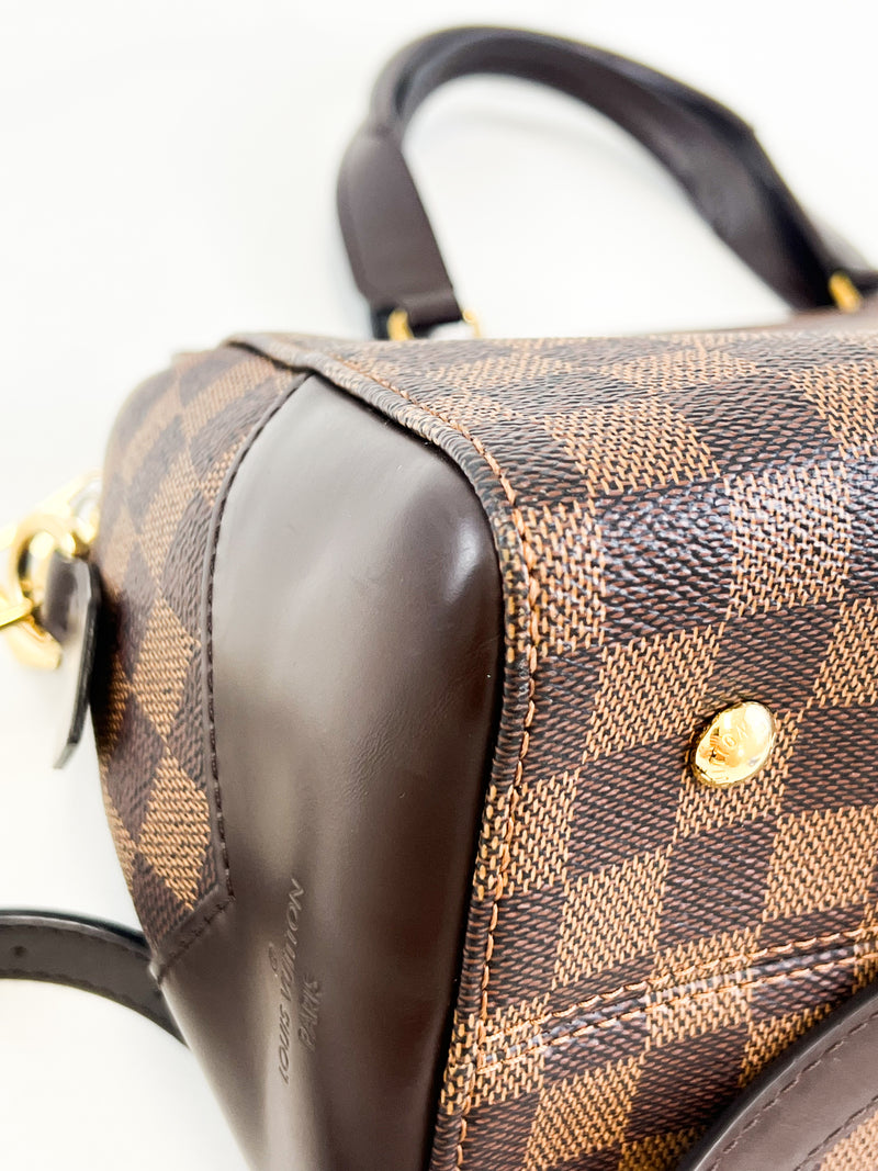 Louis Vuitton Damier Ebene Kensington Bowling Bag