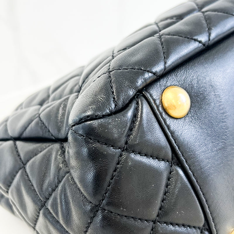 Chanel Black CC Lambskin Tote