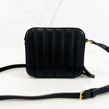 Saint Laurent Mini Black Vicky Smooth Leather Shoulder Bag